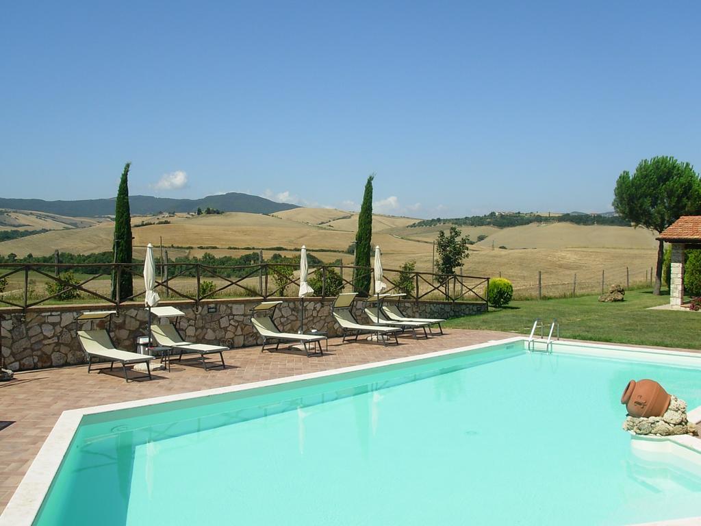 Agriturismo Sant' Ansano Pensionat Castiglione dʼOrcia Exteriör bild