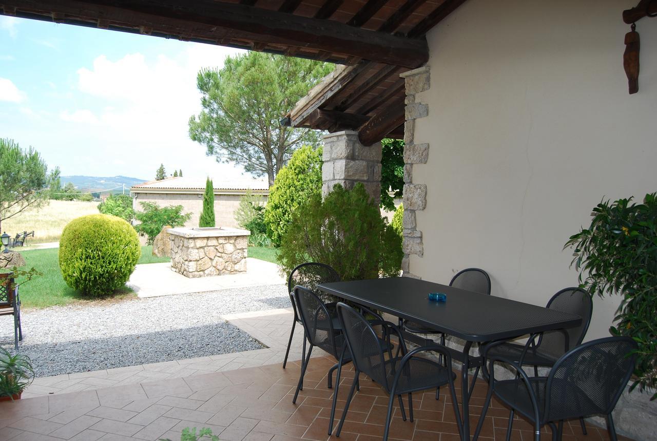 Agriturismo Sant' Ansano Pensionat Castiglione dʼOrcia Exteriör bild