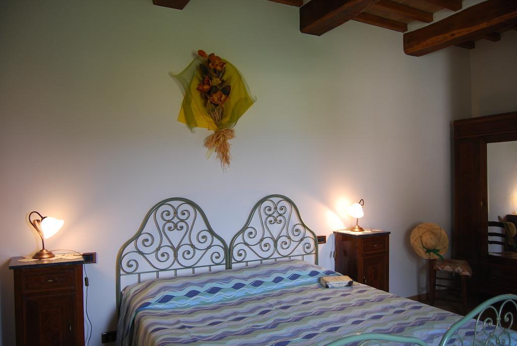 Agriturismo Sant' Ansano Pensionat Castiglione dʼOrcia Rum bild